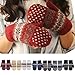DZT1968® Knit Wool Women Girl Snowflake Winter Keep Warm Mittens Gloves