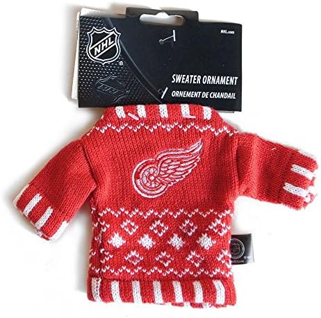 NHL Knit Sweater Ornament - Atlanta Thrashers NHL Team: Detroit Red Wings