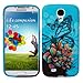 S4 Case, Wisdompro® 3pcs Jellyfish Butterfly Pattern Bundle Pack of Color and Graphic Soft TPU Gel Protective Case Covers for Samsung Galaxy S IV / S4