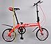 K7S Camp 14″ Folding Bike Alloy Single Speed Q2 (Red)thumb 3