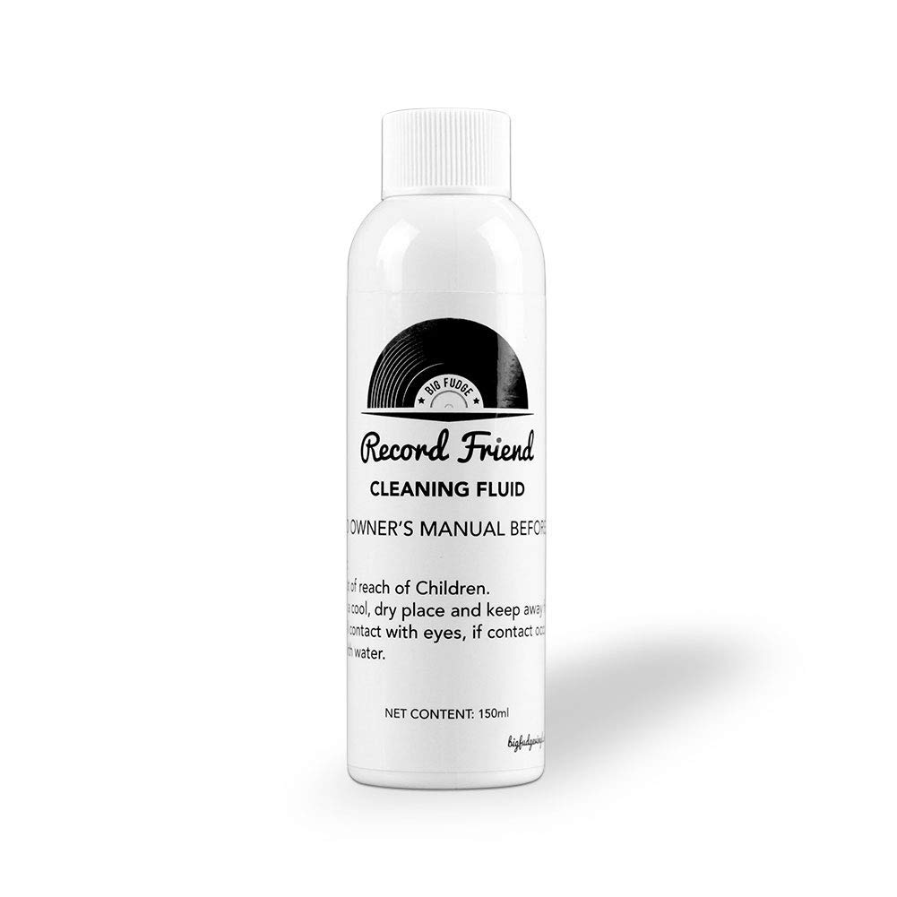 BIG FUDGE Cleaning Solution for Vinyl Records - 150ml (5.1oz) - Cleaner Fluid Refill Bottle for Record Friend - for Album or Single LP โ image 1