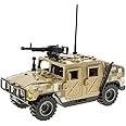 ENHANA Armored Vehicle Building Block Military Vehicle Building Toy for Age 6 7 8 9 10 11 12+, Army Battle Brick, Military Car Model Toys Gifts for Boys （4 Styles）