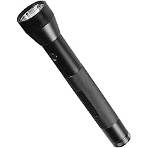 Maglite S4D016 Heavy-Duty Incandescent 4-Cell D Flashlight, Black