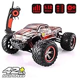 GoStock Remote Control Car, High Speed 42 km/h RC Car with 1:12 Scale Electric Monster Truck 2WD Off Road Car 2.4 Ghz Radio Remote Control Vehicle for RC Hobby