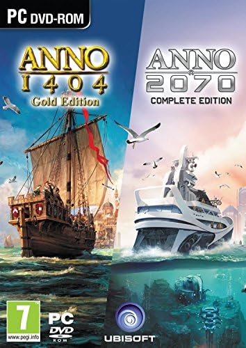 Anno 1404: Gold Edition &amp; Anno 2070: Complete Edition Double Pack [PC Computer DVD-ROM]