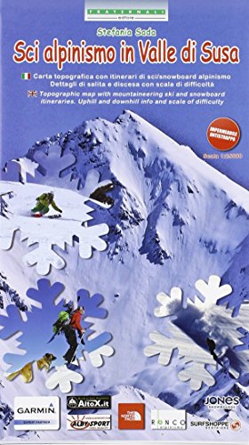 Sci alpinismo in Valle di Susa. Cartaguida scala 1:25.000 at Amazon