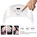 Ovonni UV LED Nail Dryer, 12W Nail Lamp with Automatic Sensor Quickly Dry Nail Gel Polishes with 15S/30S/60S 3 Timer Setting for Nail Art at Home and Salon, White