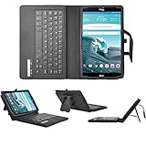 IVSO LG G PAD X8.3 Keyboard case Ultra-Thin Bluetooth Keyboard Portfolio Case - DETACHABLE Bluetooth Keyboard Stand Case / Cover for LG G PAD X8.3 Tablet (Black)