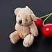 Lukalook 5PCS Small Bears Plush Soft Toys Pearl Velvet Dolls Gifts Mini Teddy Bear
