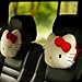 1 Pair - Cute Lovely Cartoon Auto Car Plush Headrest Shoulder Neck Pillow Seat Cushion