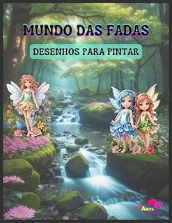 Livro Mundo das fadas: Desenhos para pintar