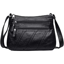 ★MCLANEE★ Verohi Shoulder and Crossbody Bag berohi VERSACE Bag Black Grainy Calf Leather Logo Crossbody