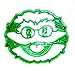 OSCAR THE GROUCH FACE SESAME STREET MUPPET CHARACTER LOVES TRASH KIDS TV SHOW SPECIAL OCCASION COOKIE CUTTER BAKING TOOL 3D PRINTED MADE IN USA PR2247