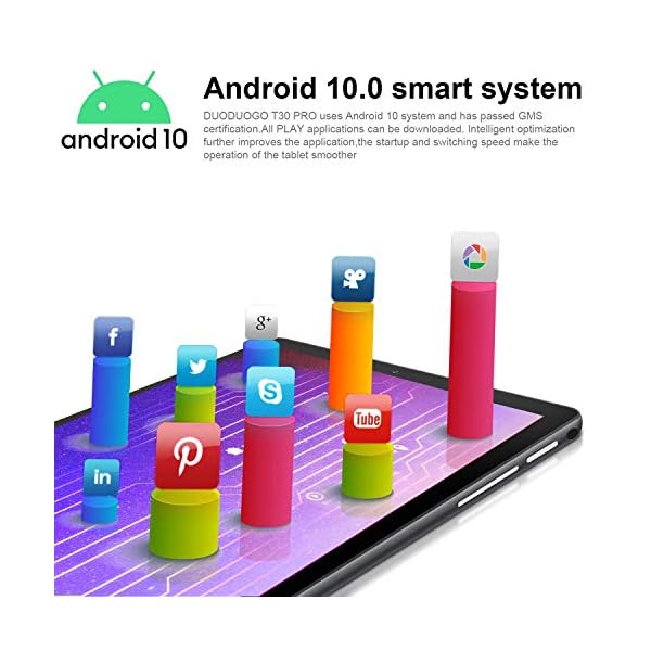 Android-100-Tablet-10-Inch-5G-Dual-WiFi-Tablets-with-Keyboard-4GB-RAM-64GB-ROM-128GB-Expand-Quad-Core-16GHz-Bluetooth-6000mAh-Type-C-Google-GMS-Certified-Tablet-PC 5G Tablet 10 Inch 4GB RAM + 64GB ROM/128 GB, Android 10 1.6Ghz Tablet PC 6000mAh, Dual Camera, Bluetooth Tablet Dual…