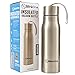 BlinkOne Double Walled Stainless Steel Vacuum Insulated Water Bottle; Leakproof and Shakeproof (18 Oz)