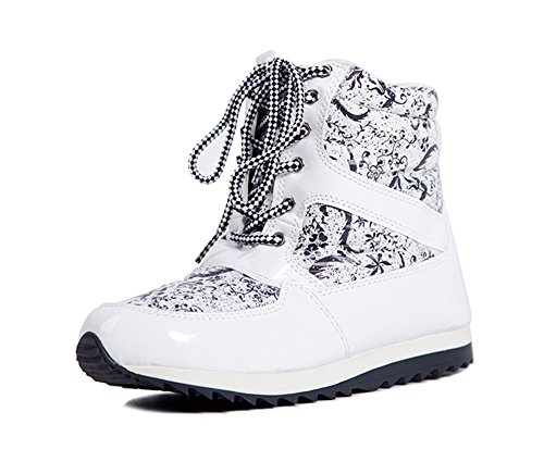 SkiBoot Women Shoelace Closure Winter Warm Ankle Snow Boots shoes SkiBoot Women Shoelace Closure Winter Warm Ankle Snow Boots shoes