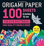 Origami Paper 100 sheets Tie-Dye Patterns 6
