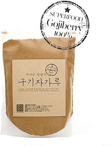 Super Food Gojiberry Powder 100% Pure Dried Lycium Powder Type 300g Organic Food Made in Korea