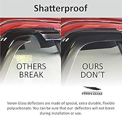 Voron Glass Tape-on Extra Durable Rain Guards for