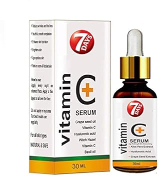 7 days face serum