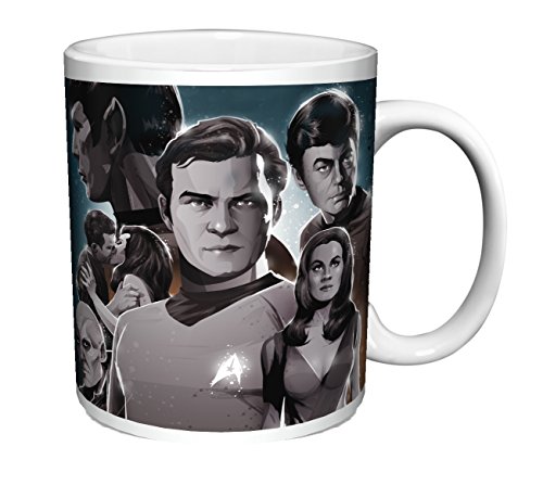 Star Trek What Are Little Girls Made Of Episode Cast (Mark Reihill) Sci-Fi TV Television Show Ceramic Gift Coffee (Tea, Cocoa) 11 Oz. Mug