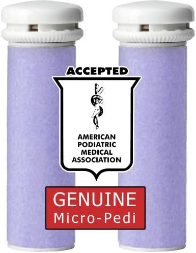Emjoi Micro-Mineral Refill Rollers Elbow Exfoliation and Hard Skin Removal by Micro Pedi
