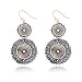 Drop Earrings for Women, Badu Pure Handmade Earrings Bohemian Acrylic Dangle Beads Earrings Best Christmas Gift