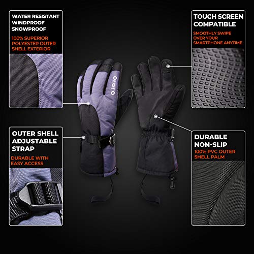 image for ORORO Heated Gloves with Rechargeable Li-ion Battery for Men and Women