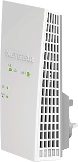 NETGEAR EX6410 AC1900 Mesh WiFi Extender 1.9Gbps Dual Band FastLane UK Plug view 3