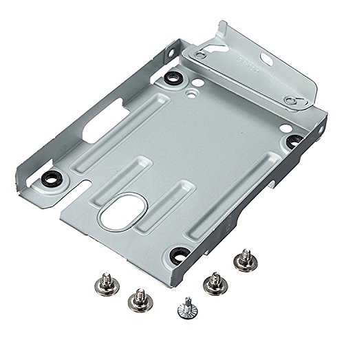 Storite 2.5" Hard Disk Drive Mounting Bracket Enclosure/Caddy for PS3 Super Slim Consoles Compatible with Playstation 3 System (CECH-400x Series)