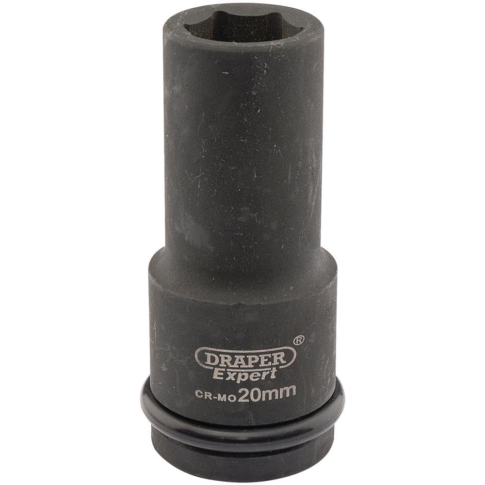 Draper Expert 5052 20mm 3/4-inch Square Drive Hi-Torq 6-Point Deep Impact Socket