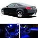 LEDpartsNow Interior LED Lights Replacement for 2003-2007 Infiniti G35 Coupe Accessories Package Kit (7 Bulbs), BLUE