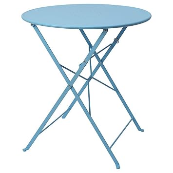 Amazon Com Ikea Asia Saltholmen Table Outdoor Foldable Blue