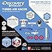 Discovery Mindblown Turbo Air Racer DIY Air-Powered Dragster Kit, You Build It, All Parts Included, Fast Alternative-Power Toy Racecar, No Batteries Needed, Fun Science Project for Boys and Girls