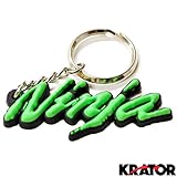 Krator® KAWASAKI NINJA ZX6 ZX7 ZX9 ZXR KEYCHAIN KEY RING FOB ZXR MOTORCYCLE