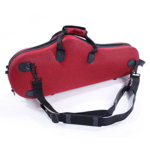 High Grade Durable Cloth Alto Saxophone Case Saxophone Box (Red)