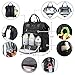 Baby Diaper Bags Backpack-Smart Organizer Large Capacity Multifunction,Stylish for Women and Men,Bonus Travel Changing Pad,Black