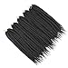 Refined Hair Synthetic Crochet Braids For Woman 18Inch 12roots/pack Ombre Senegalese Twist Crotchet Braid Hair Extensions 6Packs/Lot (18inch, 1B)