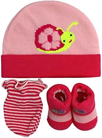 baby hat and scratch mitts