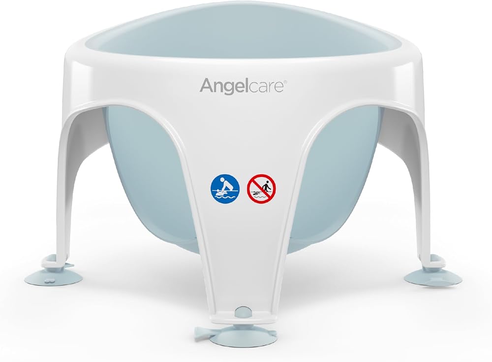 Angelcare Soft Touch Baby Bath Seat Aqua Safe Bath Seat 6 Months 30 lb