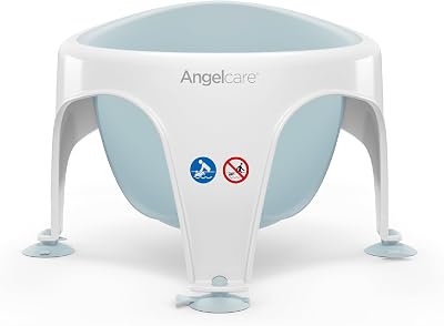 Angelcare Soft Touch Baby Bath Seat Aqua Safe Bath Seat 6 Months 30 lb