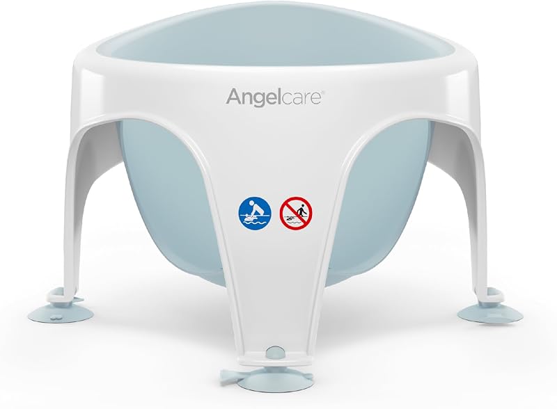 Angelcare Soft Touch Baby Bath Seat Aqua Safe Bath Seat 6 Months 30 lb