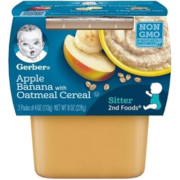 gerber apple banana oatmeal cereal