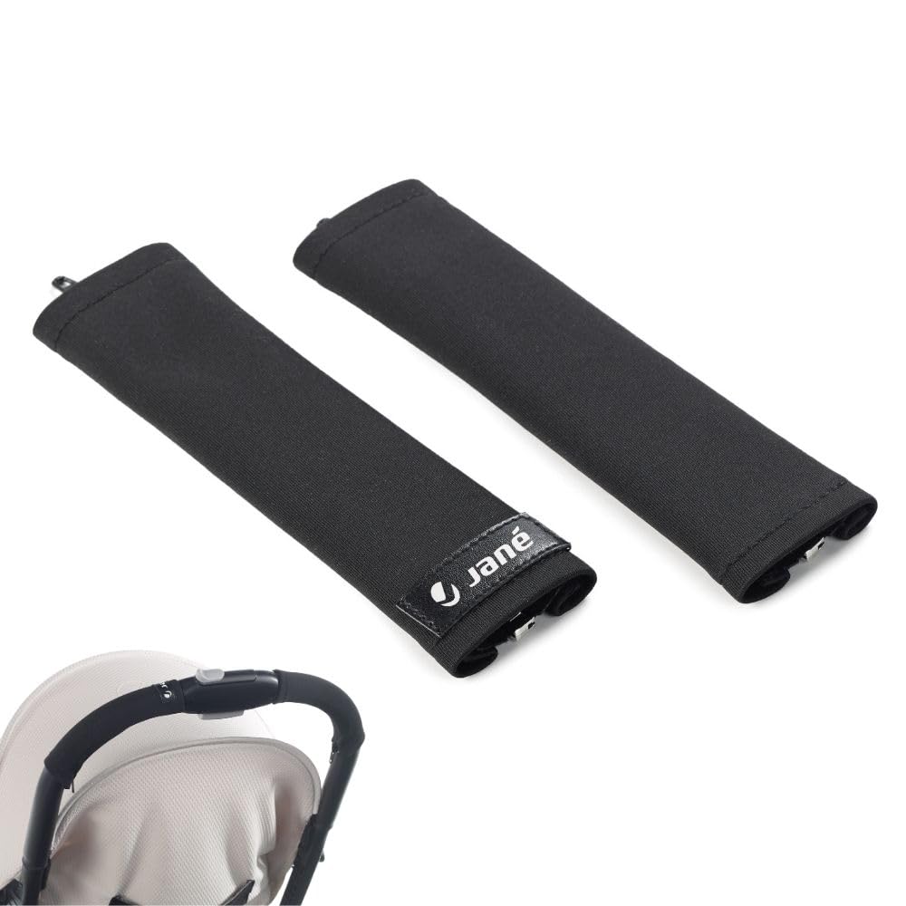 Jané 080279 G78 – Cover for Closed Handle with Central Division, Pushchair, Black, Universal, 2 Pieces