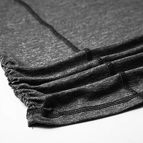 image for Ninedaily Running Tops for Women,Petite Size Performance Scoop Neck Ba