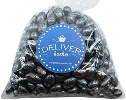 Deliver Kosher Bulk Candy - Silver Chocolate Almonds - 1lb Bag