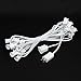 Novelty Lights 25 Foot C7 Outdoor String Light Christmas Stringer - Patio String Lights - Candelabra Base (C7/E12) - 12