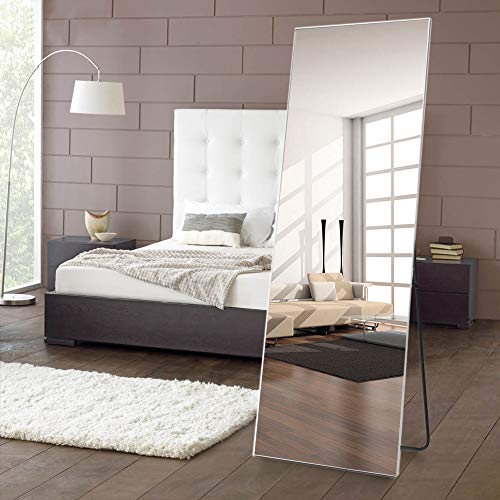 NeuType Full Length Mirror Standing Hanging or Leaning Against Wall