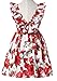 Happy Rose Little Girls Dress Beach Dress Sleeveless Flower 4