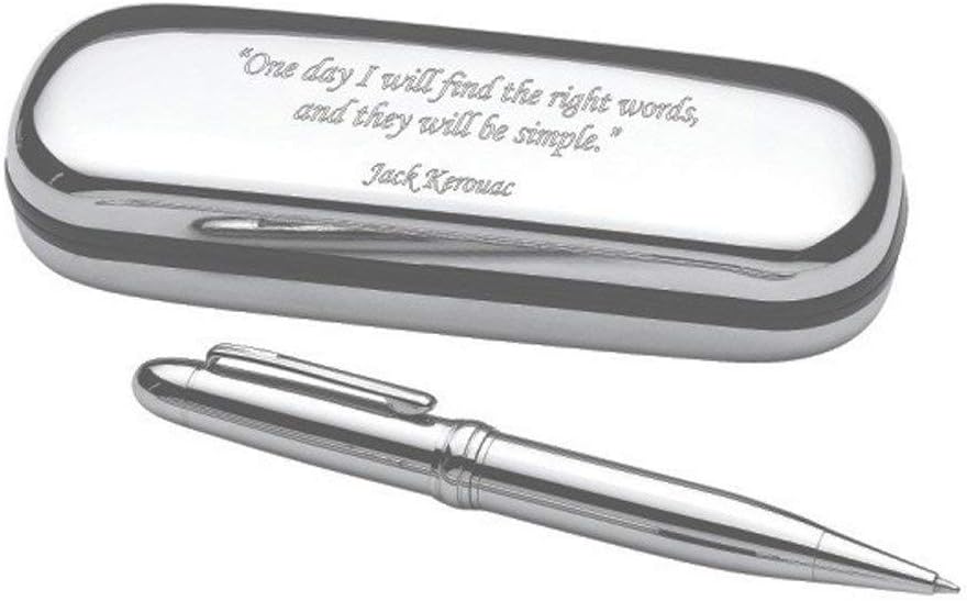 Personalised Pen and Presentation Box Gift Set Engraved by Pocket Gift | A Stylish Set Suitable for Men and Women | Engraved using Traditional Diamond Drag for a No Fade Finish